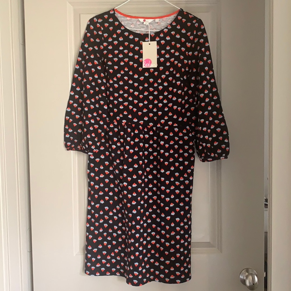 Boden midi flower dress new
